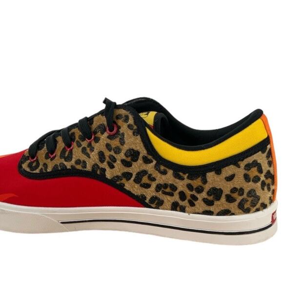 Vlado Spectro 3 Limited Edition Flames Mens Shoes Sz 11 Leopard Print Multicolor - Picture 6 of 13